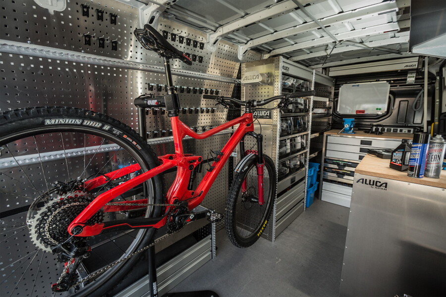 home bicycle workshop design