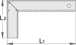 NT Try Square 8 Inch : Amazon.in: Home Improvement