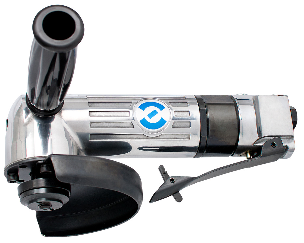 Pneumatic angle grinder