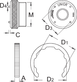 CHIAVE ESAGONALE ESTRATTORE PER RIMOZIONE PEDIVELLA BICICLETTA XC-2629