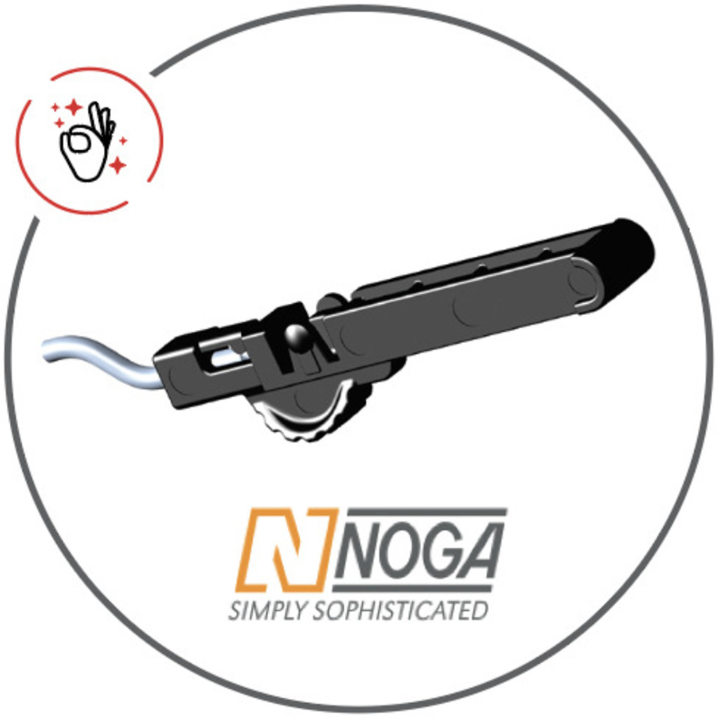 Entgraten gesondert mit dem NOGA-Entgratwerkzeug möglich