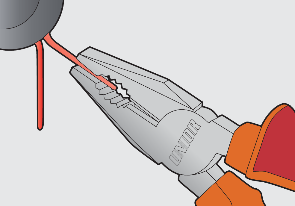 combination plier diagram