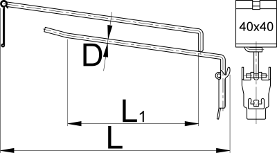 Tetőkampók Archívum - Modulfix - A kampók mérete
