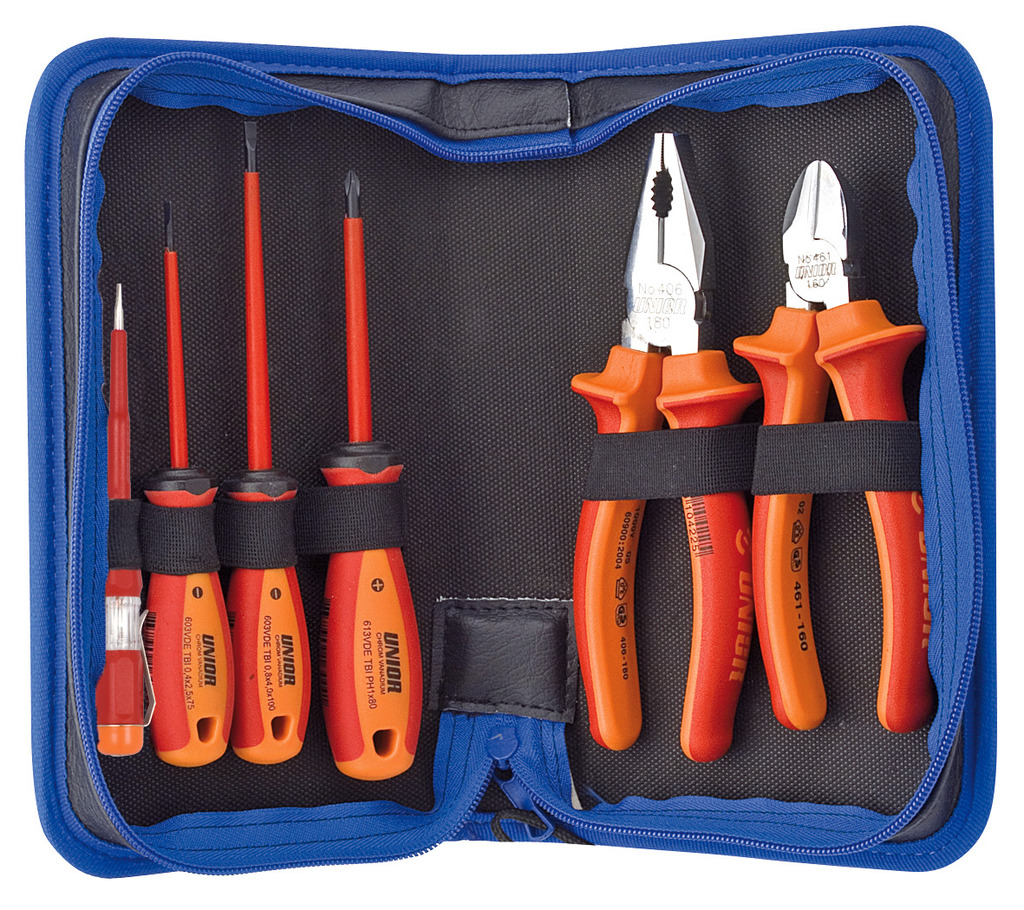 Tool set VDE BI in bag.